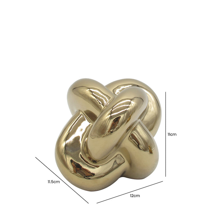Medium Gold Knot Decoration